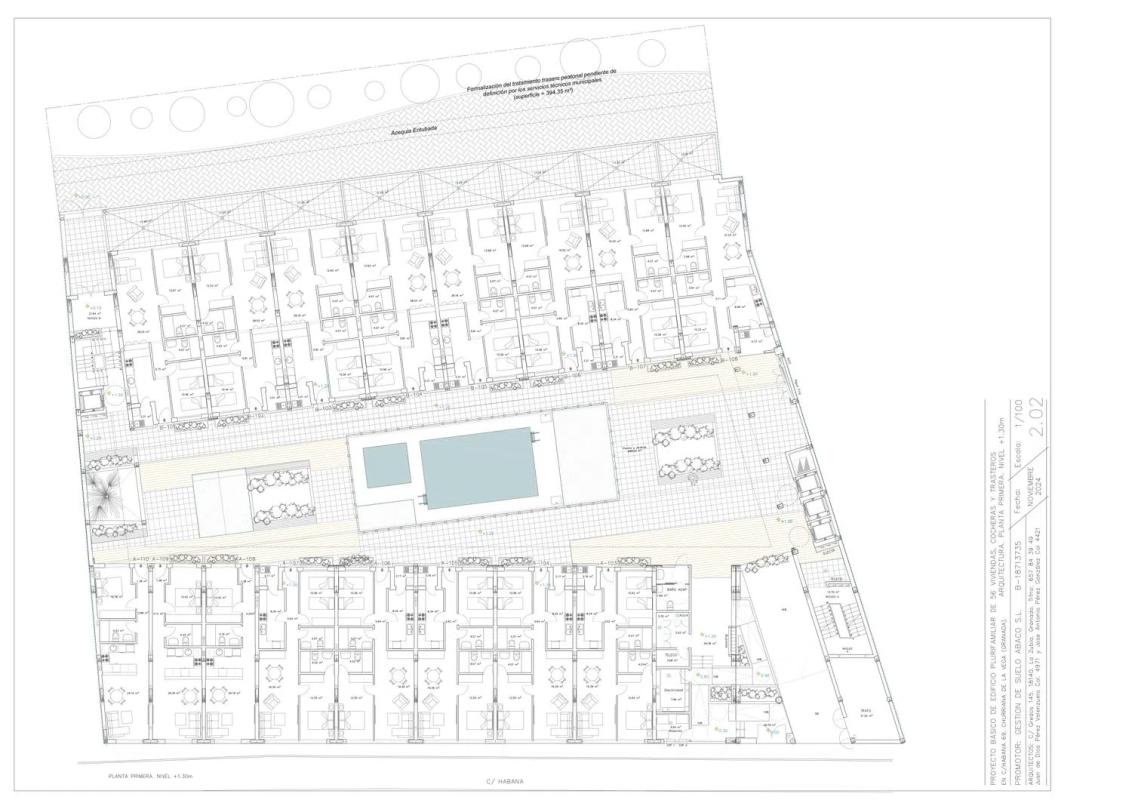 Obra nueva Residencial Habana 69 en Churriana de la Vega (Revista) plan 2