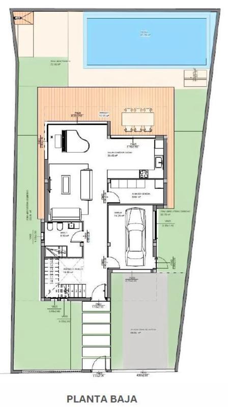 Obra nueva Vivienda Unifamiliar LAGARITA en Telde (Revista) plan 1