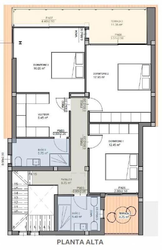 Obra nueva Vivienda Unifamiliar LAGARITA en Telde (Revista) plan 2