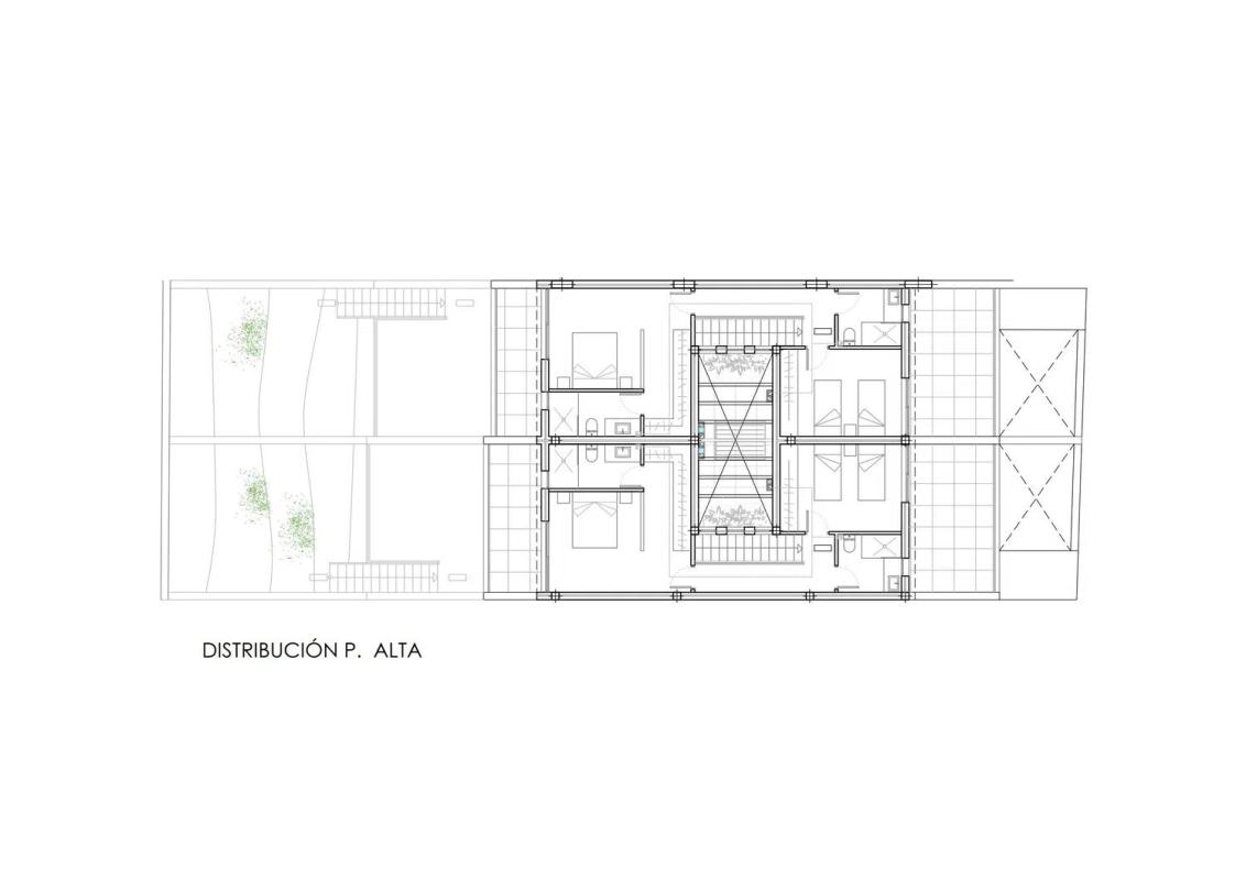 Obra nueva Dúplex Tahiche en Teguise (Revista) plan 3