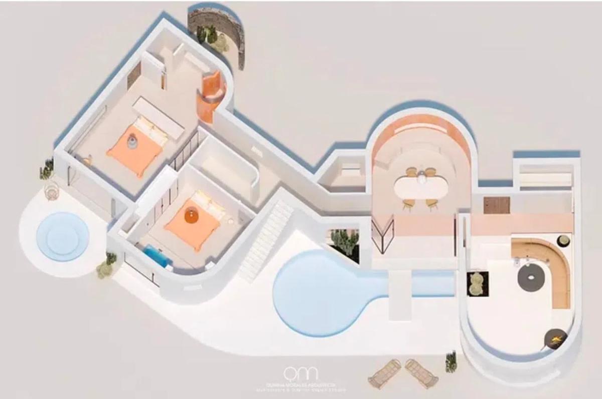 Obra nueva LA MALVA 21 en San Bartolomé (Revista) plan 1