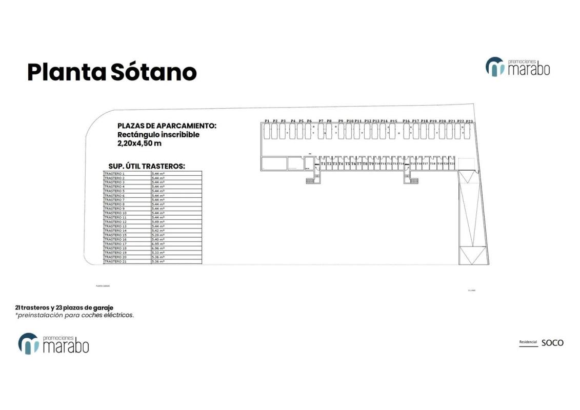 Obra nueva Residencial Soco en Tias (Revista) plan 1