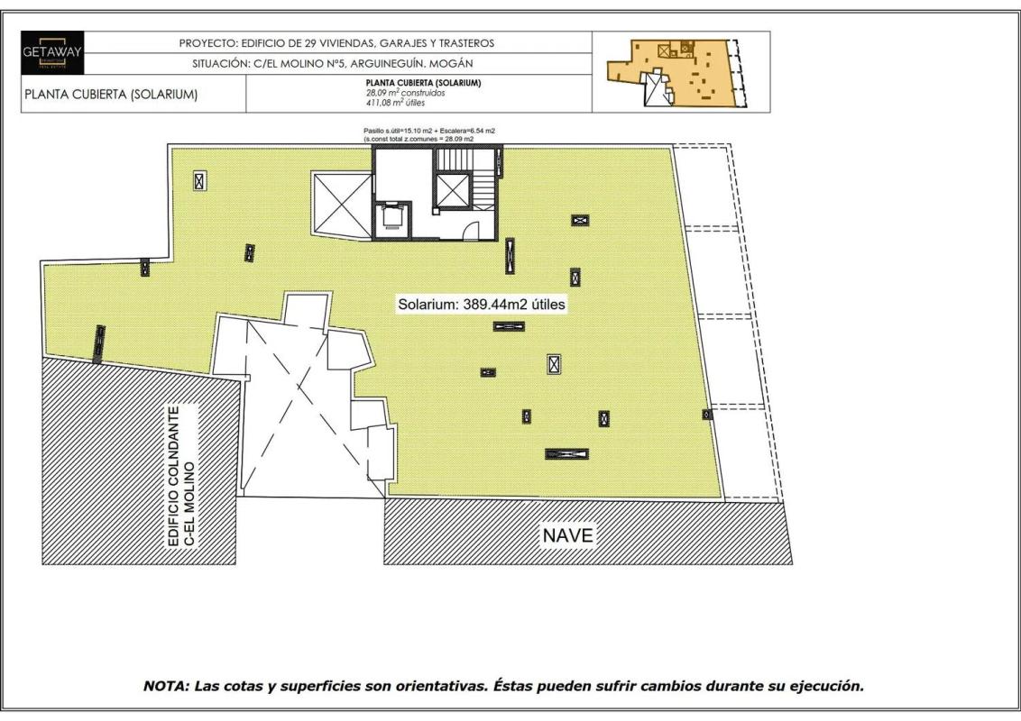 Obra nueva LA CARACOLA GETAWAY en Mogán (Revista) plan 3