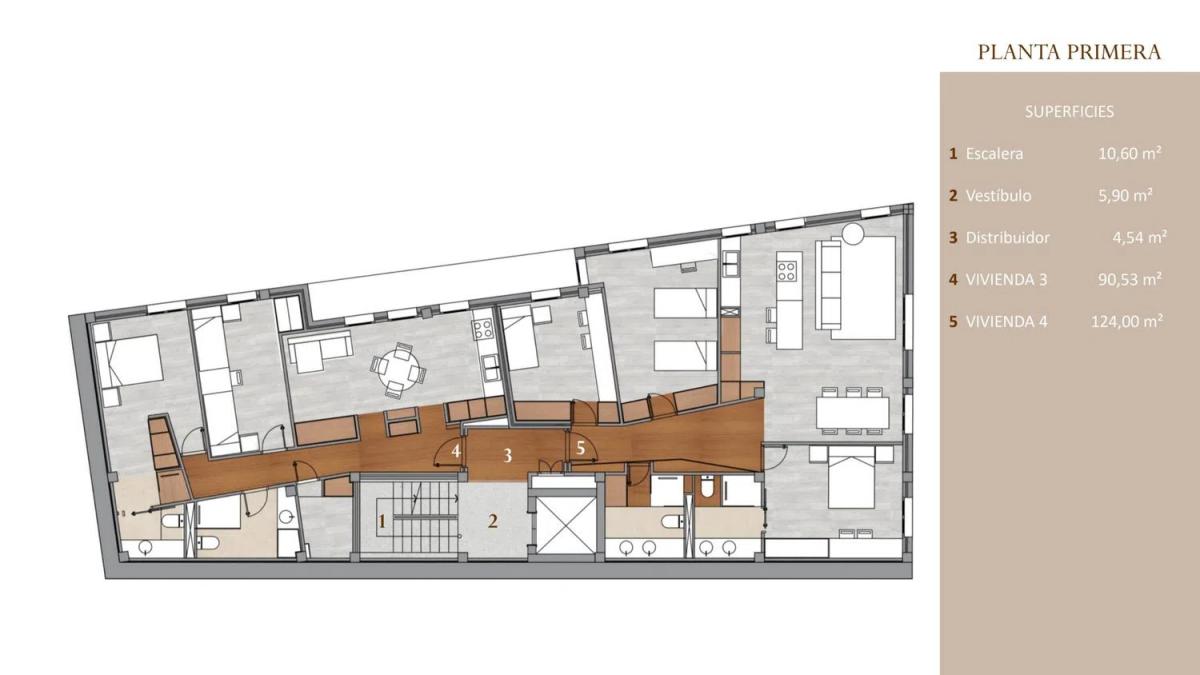 Venta de piso en Hernán Pérez de Grado, 53, Las Palmas de Gran Canaria
plan 2