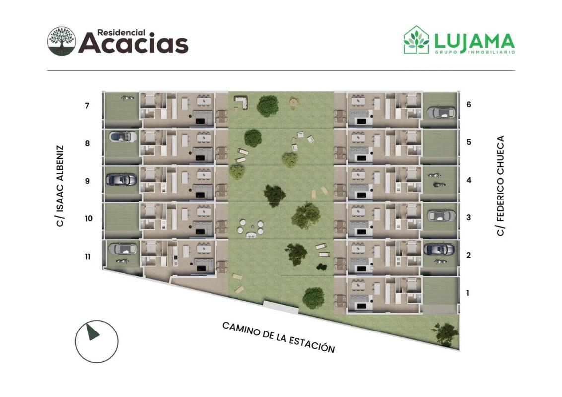 Obra nueva Residencial Acacias en Utebo (Revista) plan 1