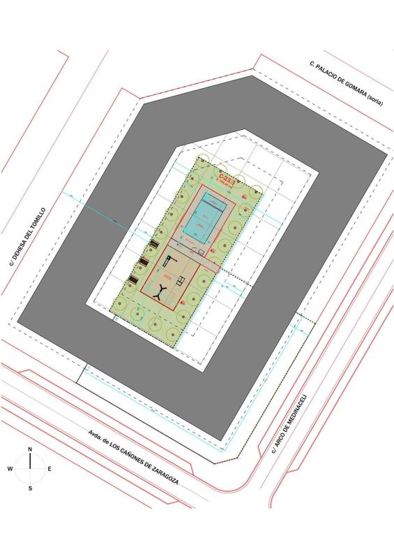 Obra nueva MIRADOR AL SUR en Zaragoza (Revista) plan 1