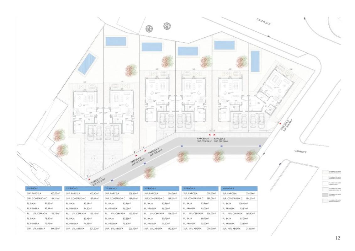 Obra nueva Palatium Residencial en Cuarte de Huerva (Revista) plan 1