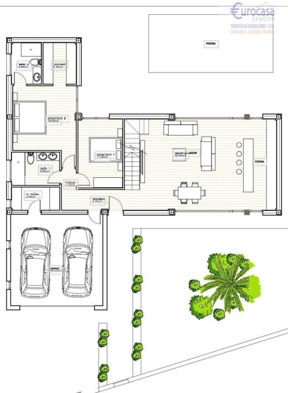 Nowa nieruchomość ALTO DEL BERROCAL w Valladolid plan 1