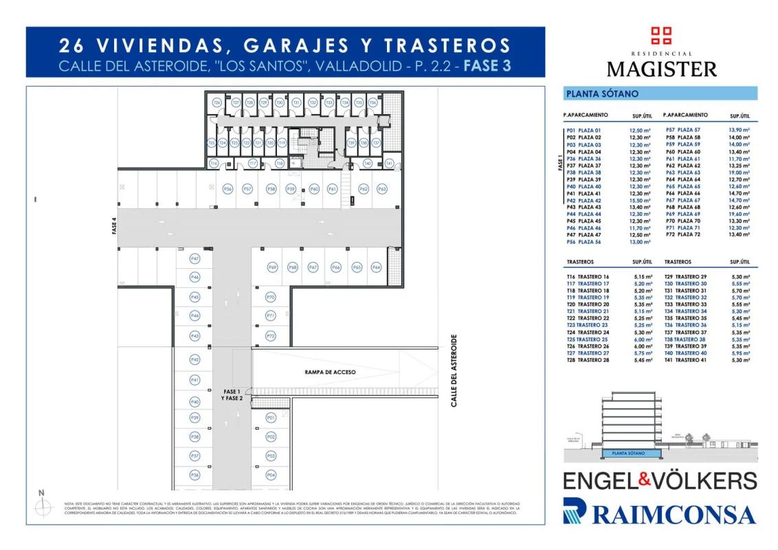 Nowa nieruchomość Residencial MAGISTER w Valladolid plan 2