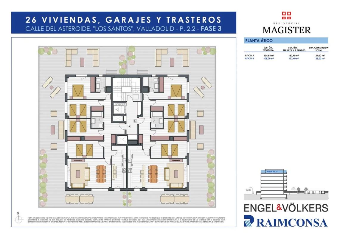 Nowa nieruchomość Residencial MAGISTER w Valladolid plan 3