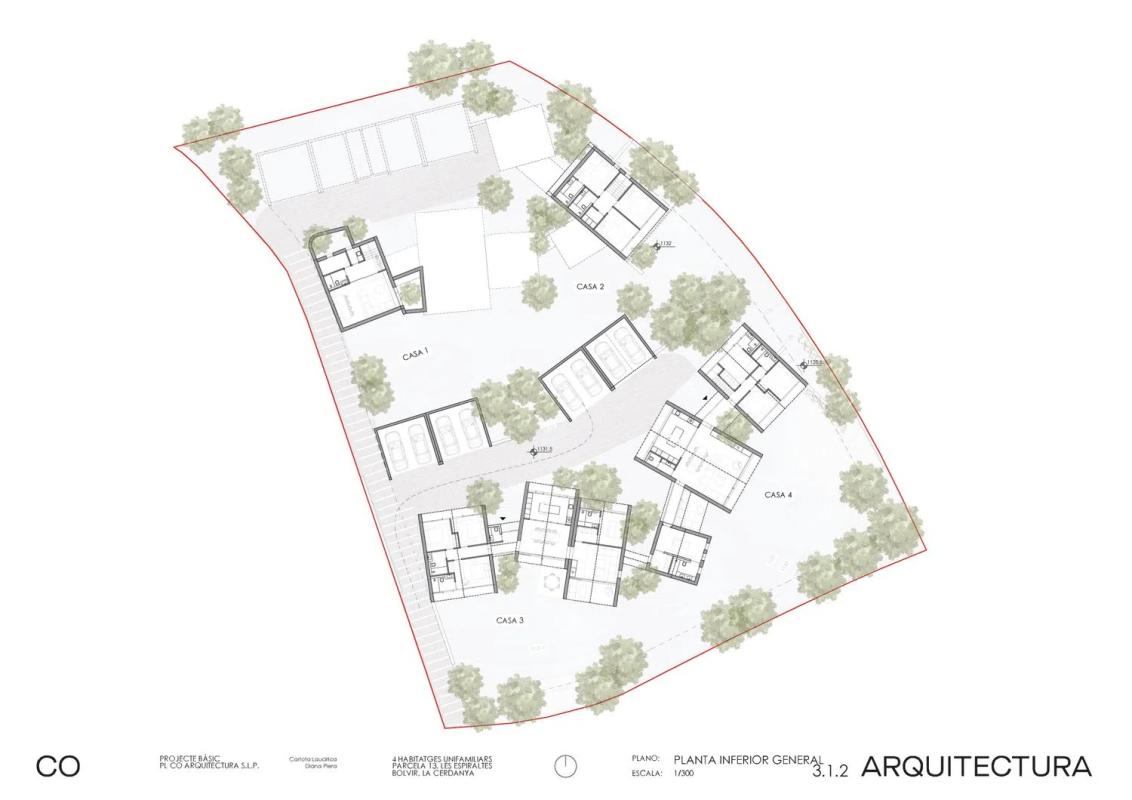 Obra nueva Viviendas unifamiliares en Bolvir en Bolvir (Revista) plan 2