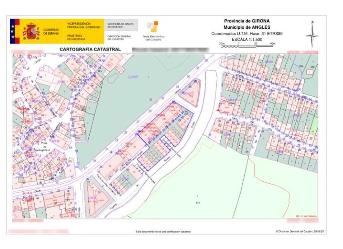 Nowa nieruchomość Promoción de locales en Ps Ramon Fuster w Angielski plan 1