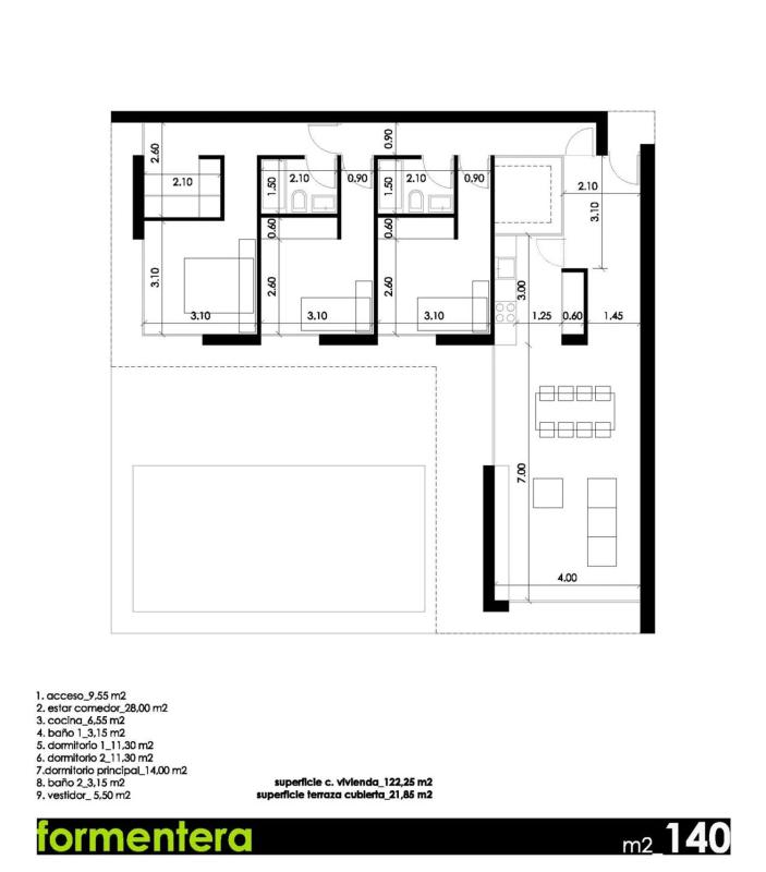 Venta de chalet independiente en Pedreguer, Pedreguer
 plan 1
