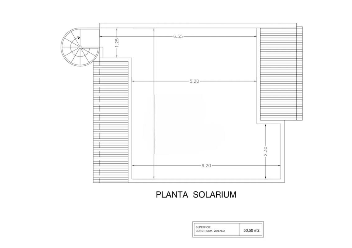 Продажа пентхауса на Barrio El Molino, Торревьеха plan 2