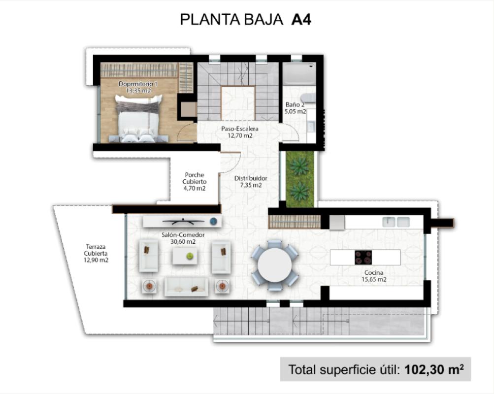 Venta de chalet independiente en Calle Sorolla, 19, Benidorm
plan 1