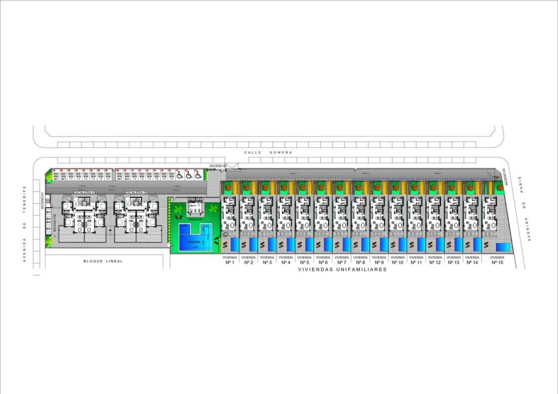 New construction GOMERA STAR in Torrevieja plan 1