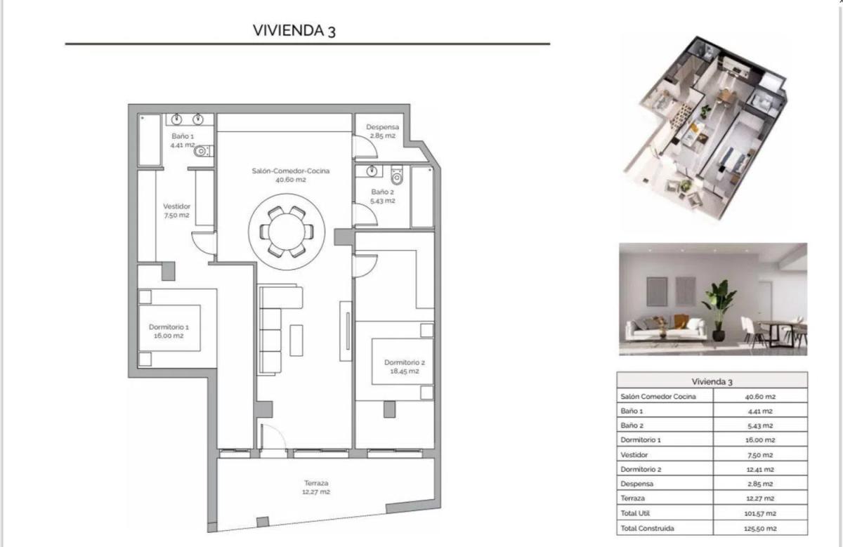 New construction Apartamento en Playa del Cura in Torrevieja plan 1