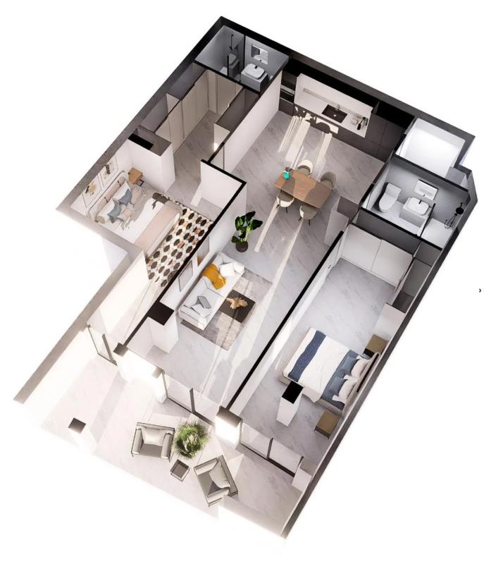 New construction Apartamento en Playa del Cura in Torrevieja plan 2