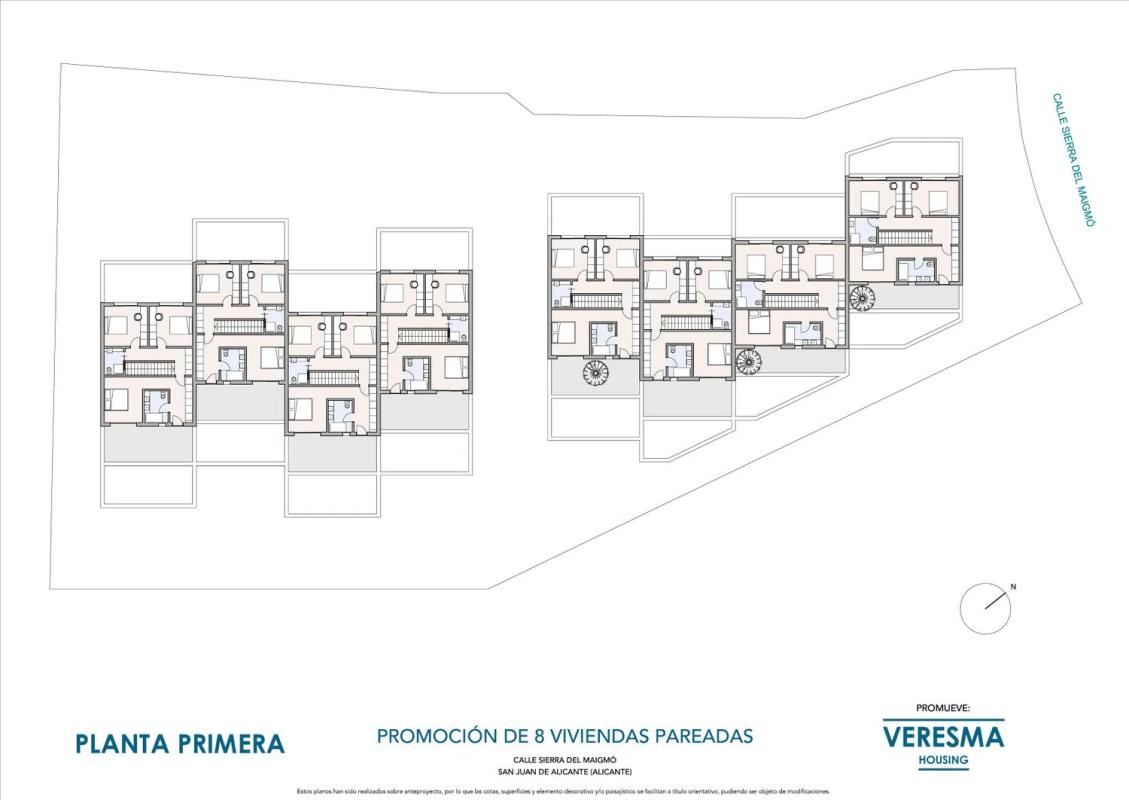Obra nueva VERESMA HOUSING en Alicante / Alacant (Revista) plan 1