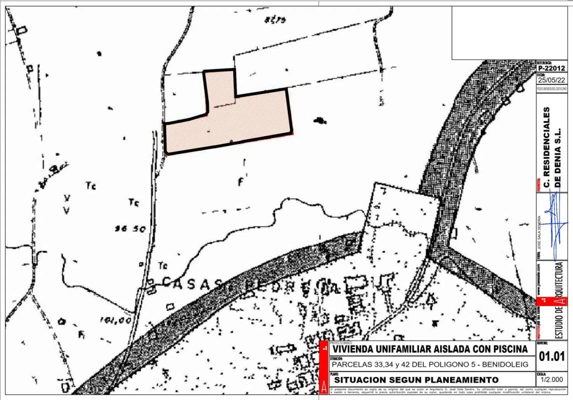 New construction Villa Benidoleig in Benidoleig plan 3