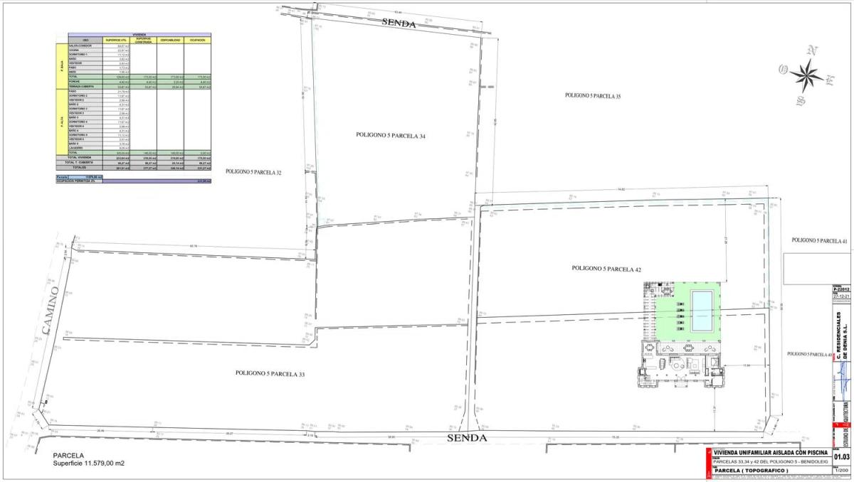 New construction Villa Benidoleig in Benidoleig plan 5