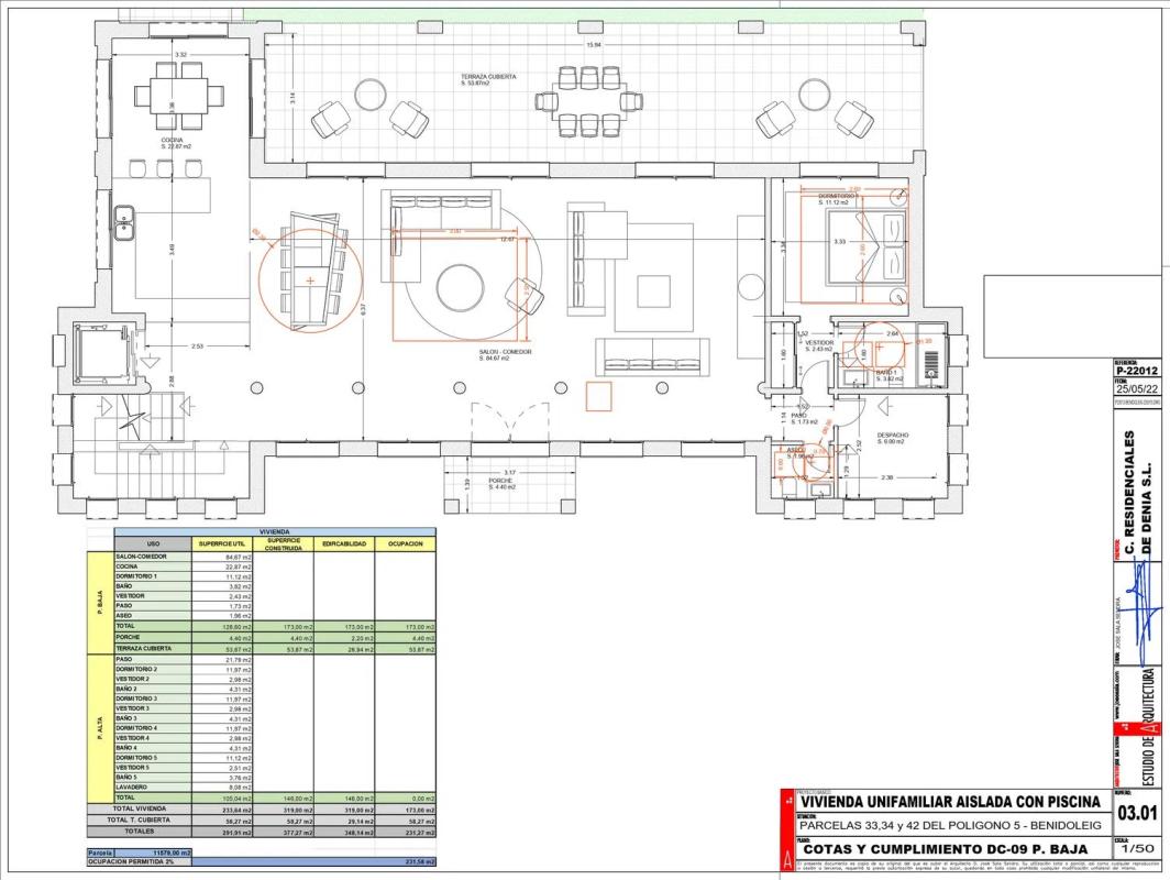 New construction Villa Benidoleig in Benidoleig plan 9