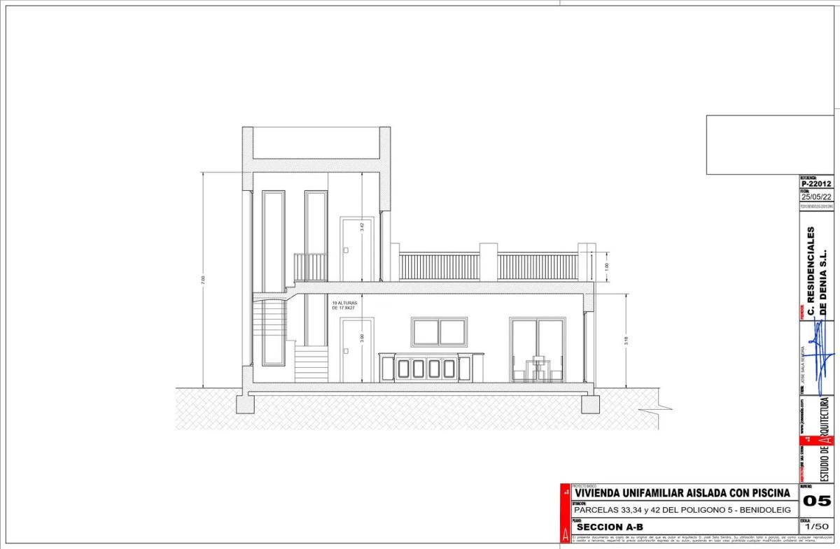 New construction Villa Benidoleig in Benidoleig plan 11