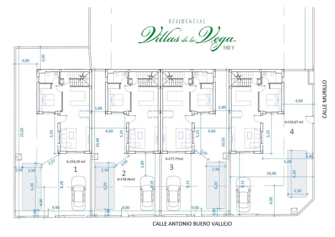 Obra nueva Villas de la Vega V en Benijofar (Revista) plan 1
