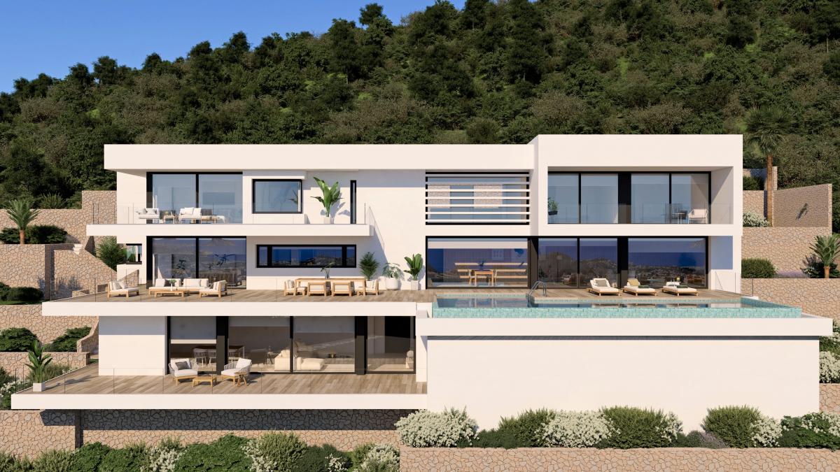 Obra nueva Villa Marblau - Residencial Jazmines en Benitachell (Revista) photo 2
