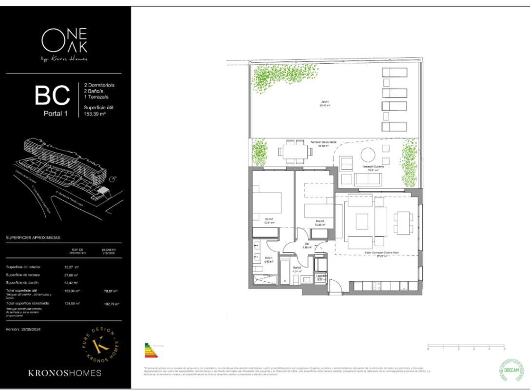 Продажа квартиры на Calle Jose María Amado Arniches, 24, Торремолинос
plan 1