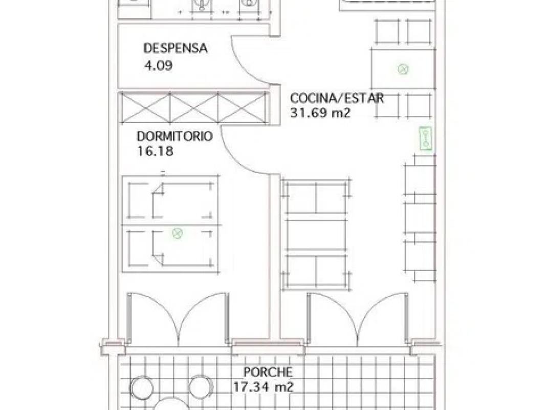 Продажа квартиры на La Fustera, Бенисса
plan 1