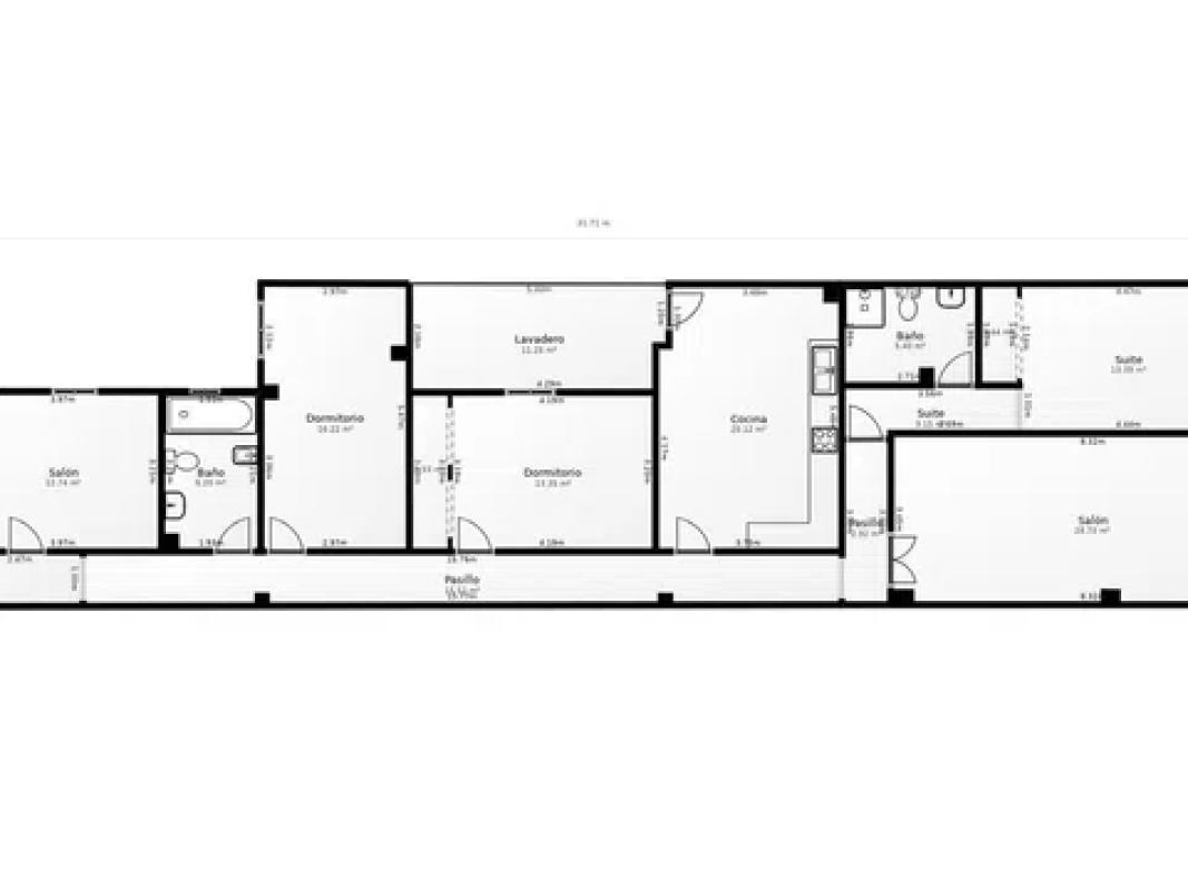 Продажа квартиры на Pinoso, Пиносo
 plan 1