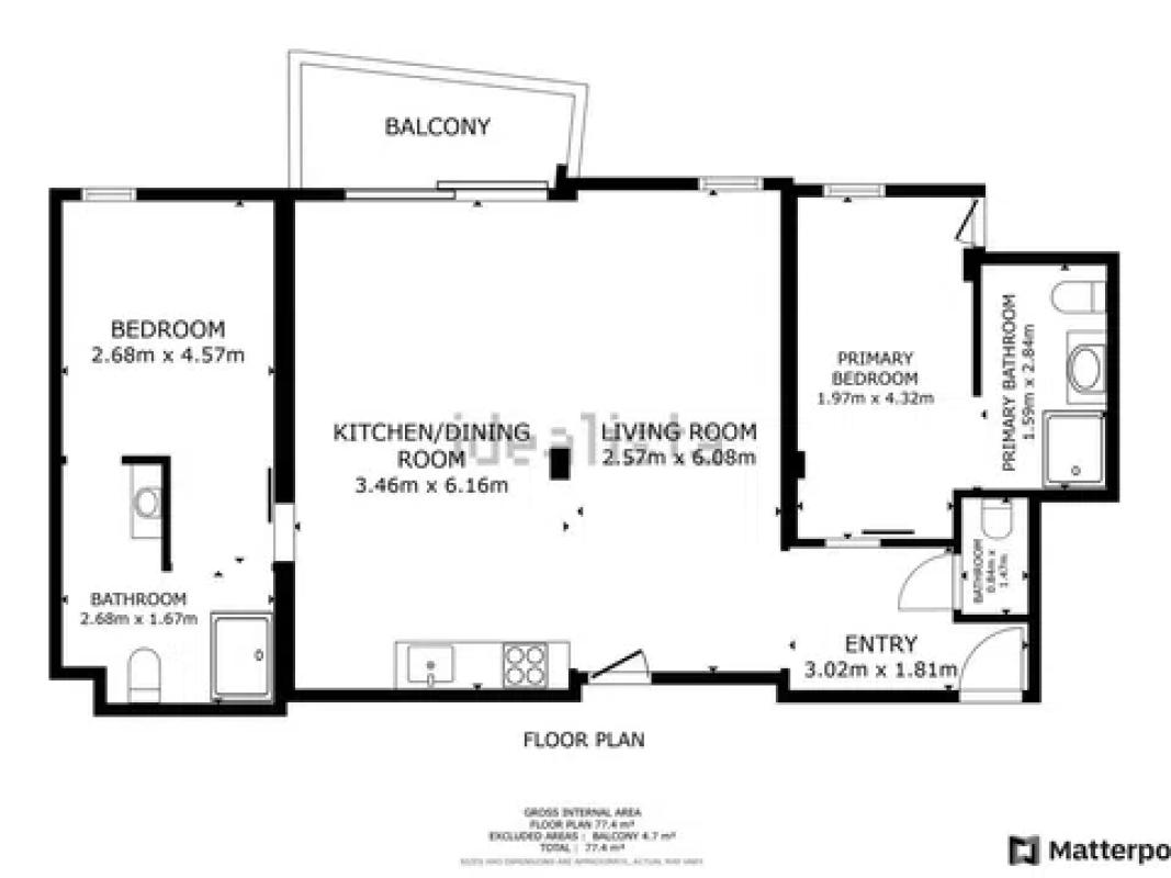 Sprzedaż mieszkania w Calle Niza, Jávea/Xàbia
 plan 1