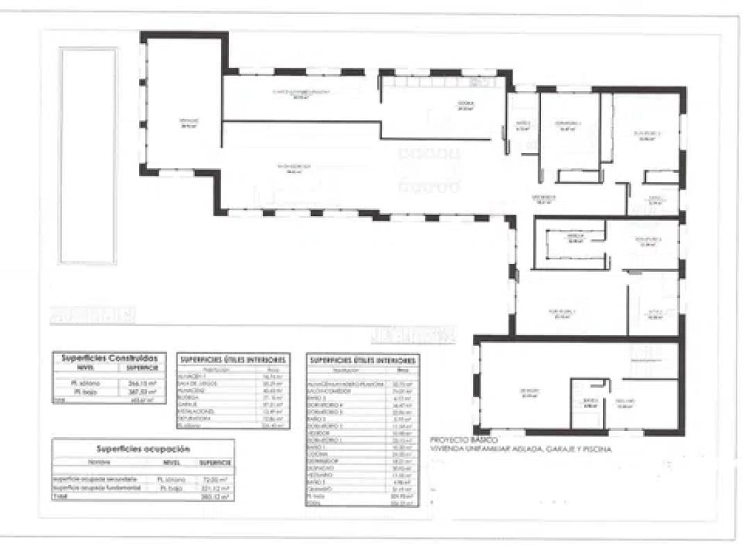 Obra nueva Villa Alta 10 en Santo Domingo (Revista) plan 1