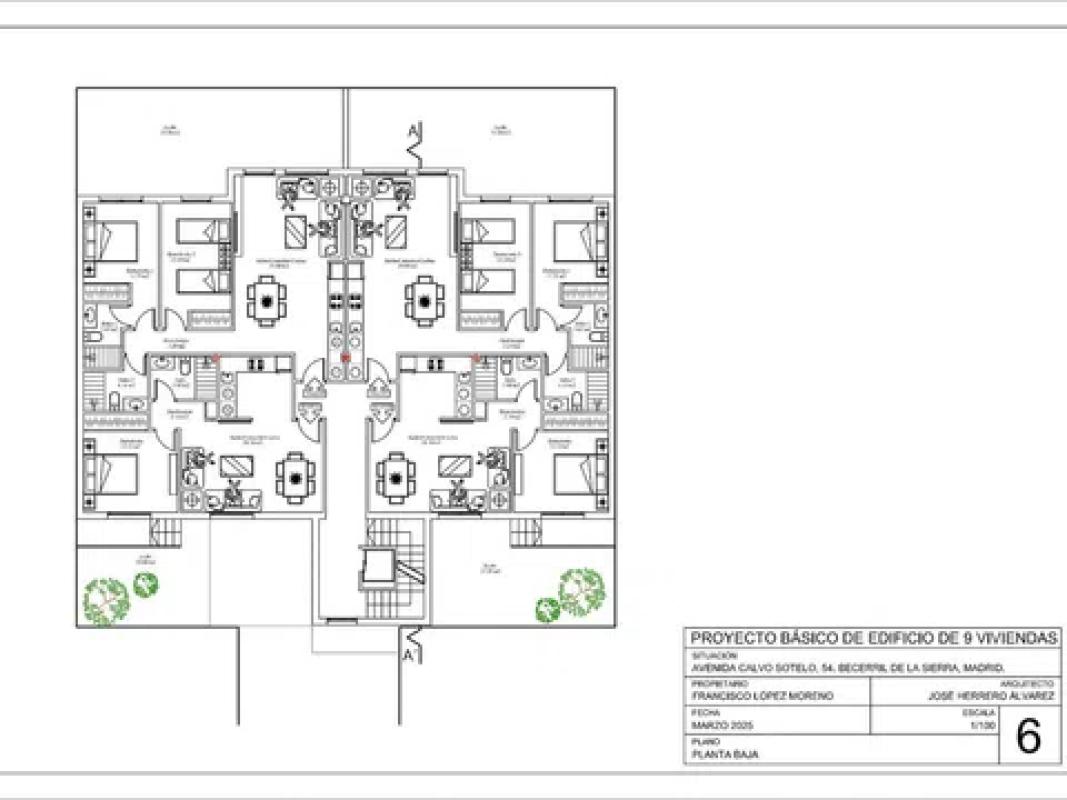 New construction en Calvo Sotelo in Becerril de la Sierra plan 4