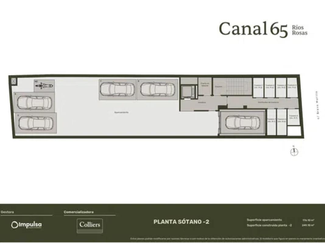 Obra nueva Canal 65 Ríos Rosas en Madrid (Revista) plan 1