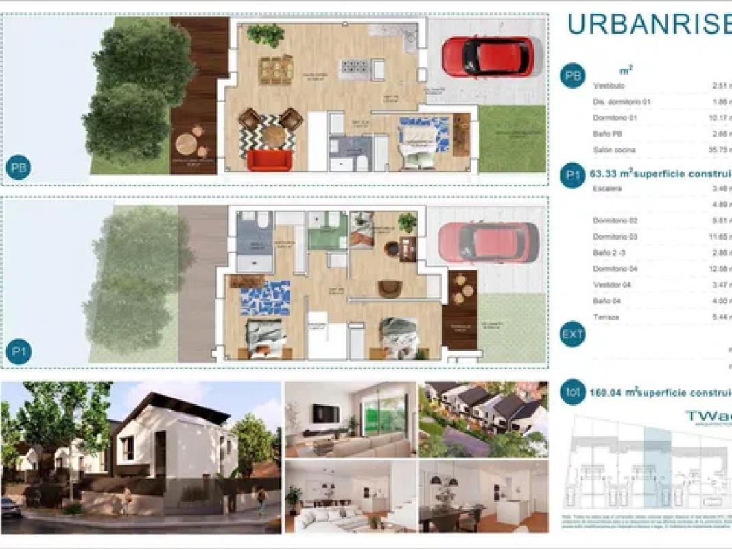 Venta de chalet adosado en Calle Párroco Fernando Agudo Maroto, 7 , Aldea del Fresno plan 6