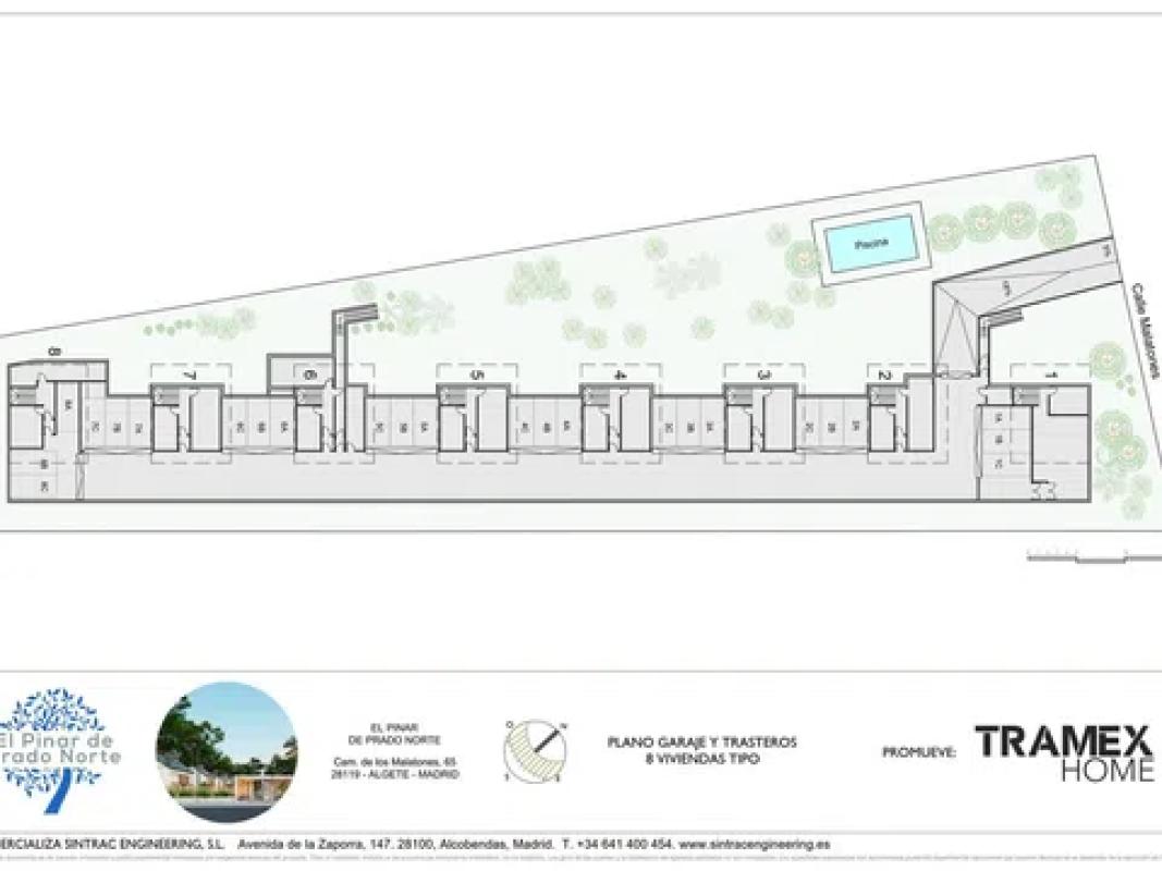 Obra nueva El Pinar de Prado Norte en Algete (Revista) plan 1