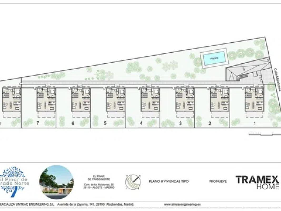 Obra nueva El Pinar de Prado Norte en Algete (Revista) plan 2