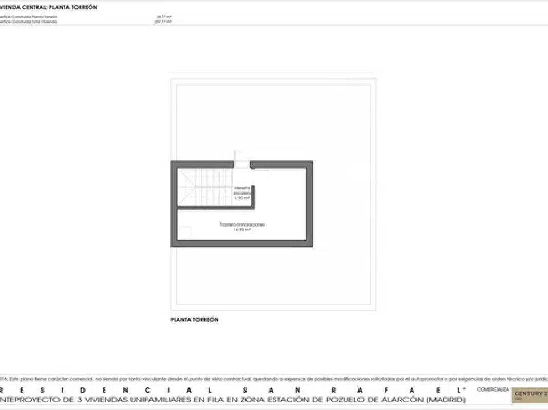 Terreno en venta en Pozuelo de Alarcón, Madrid plan 4