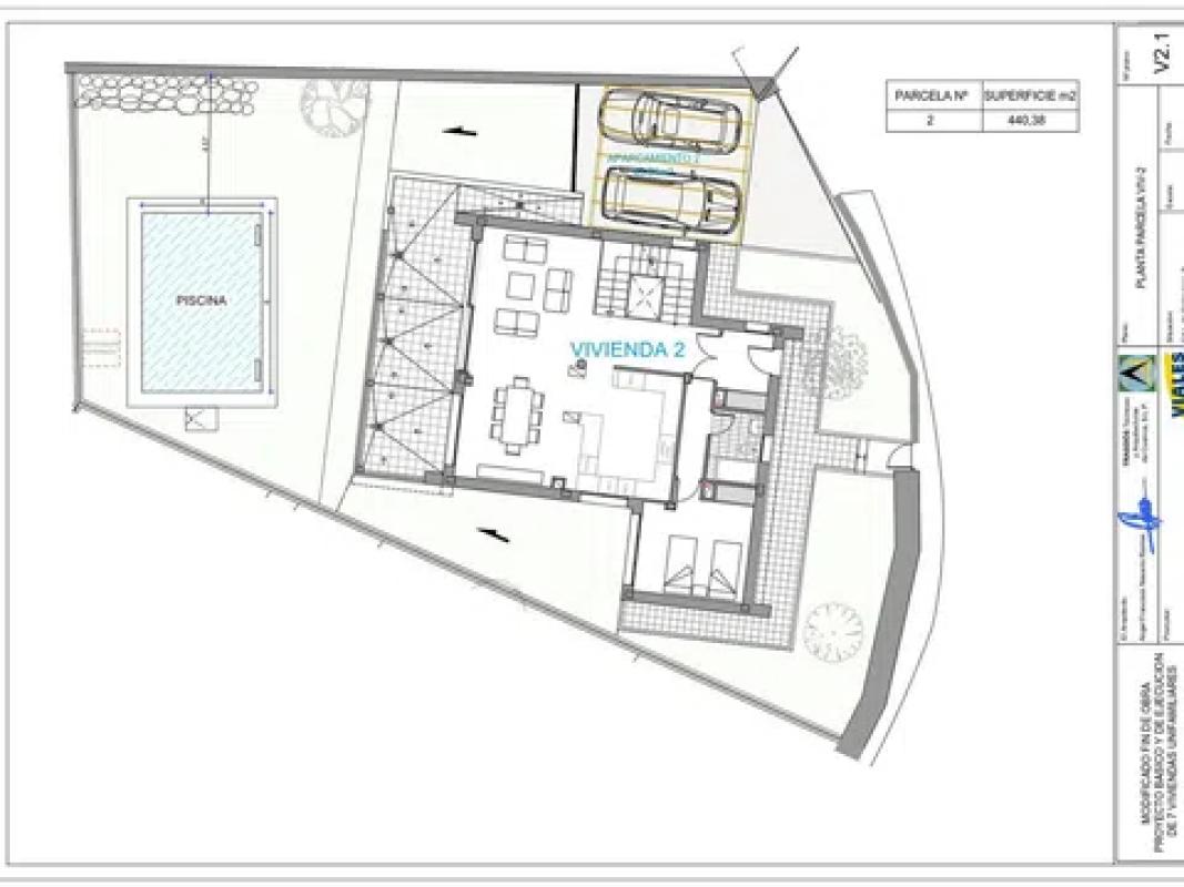 Obra nueva Villas del Bosque De Torrelodones en Torrelodones (Revista) plan 1