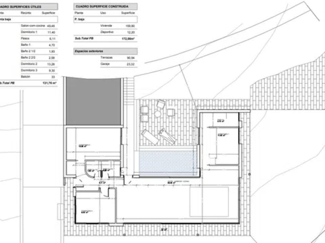 Land for sale in Pedreguer, Alicante plan 3