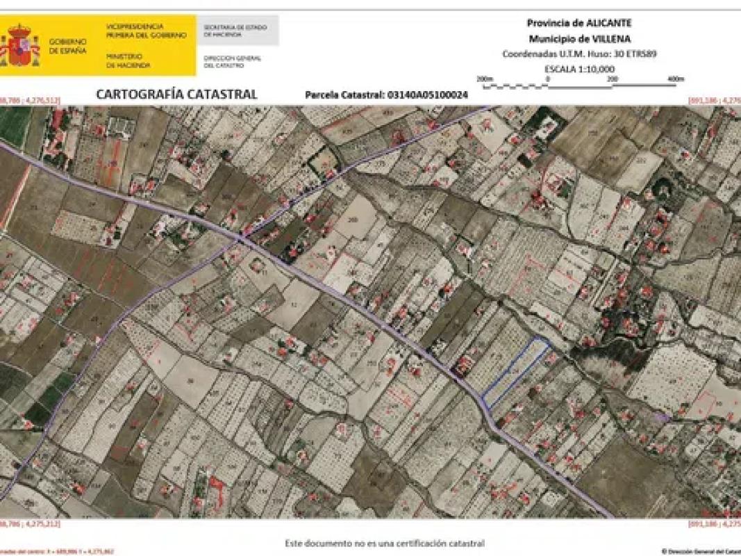Land for sale in Villena, Alicante photo 1