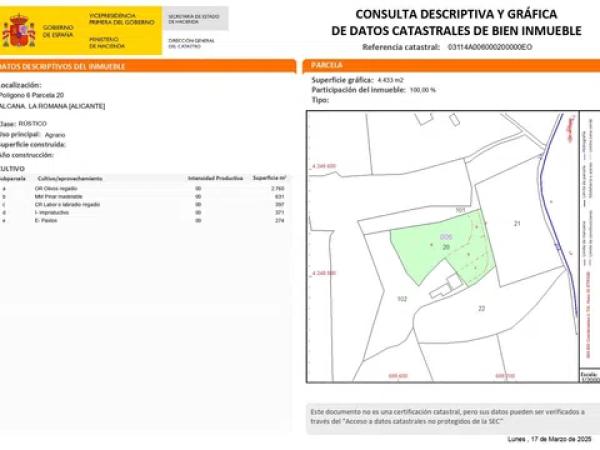 Terreno en De Alcana photo 1