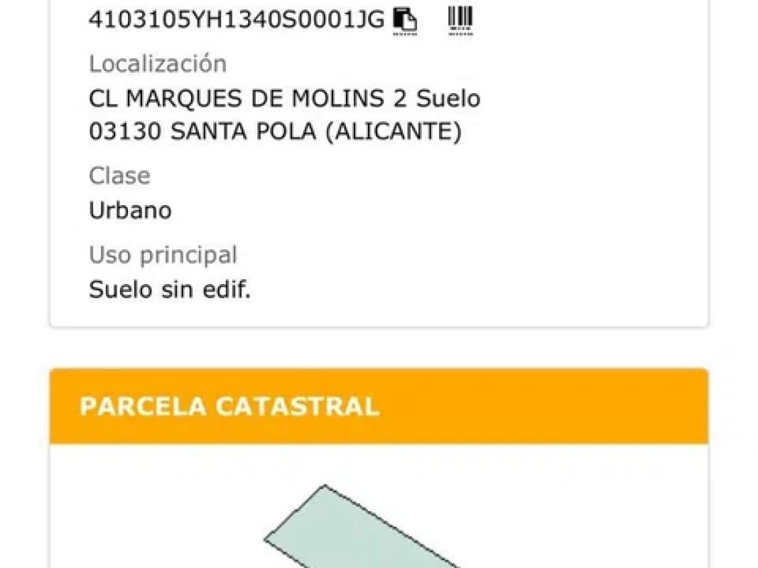 Land for sale in Santa Pola, Alicante photo 1