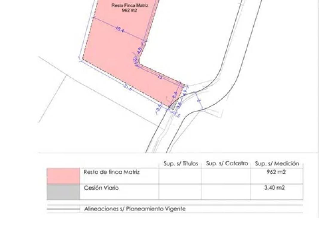 Działka na sprzedaż w Dénia, Alicante plan 2
