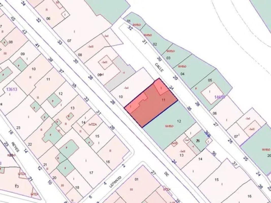 Land for sale in Crevillente, Alicante plan 1