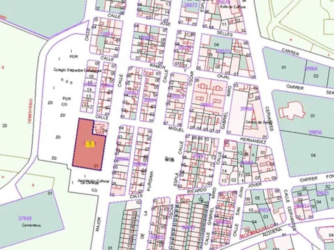Terreno en venta en La Romana, Alicante plan 1