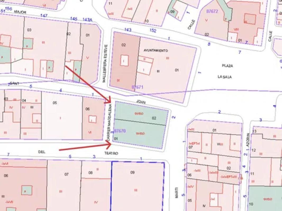 Land for sale in Monovar, Alicante plan 1