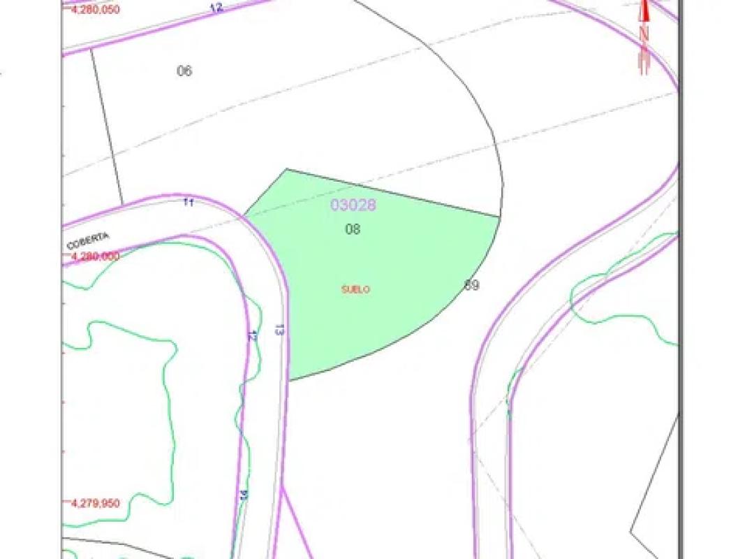 Land for sale in Altea, Alicante plan 1